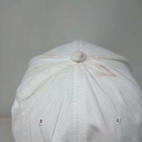 Bride Slideback Hat White One Size Adjustable Embroidered Miss To Mrs Faux Suede - Picture 6 of 9